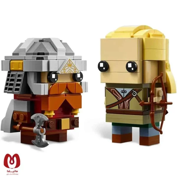 لگو اورجینال Break Head ارباب حلقه ها Lord of The Ring Legolas and Gimli کد 40751