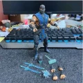 اکشن فیگور مورتال کامبت سابزیرو Mortal Kombat Sub-Zero برند Jm toys ارتفاع 18 سانت