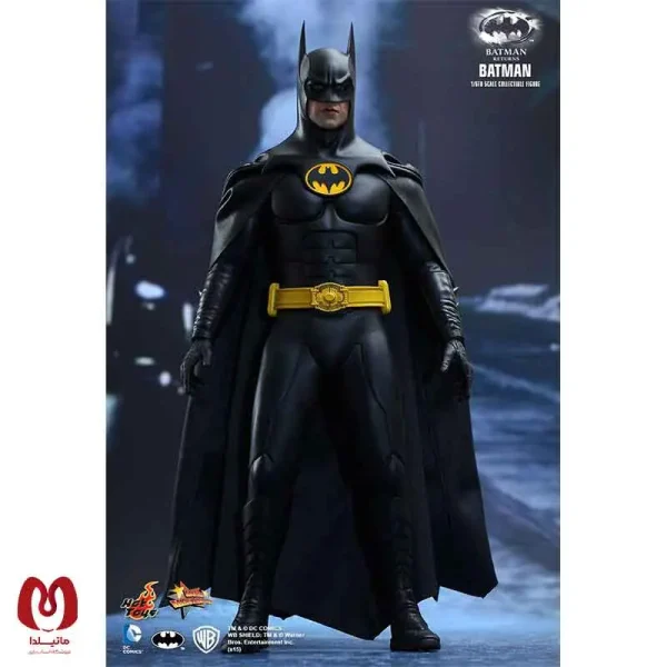 اکشن فیگور فوق العاده بتمن مایکل کیتون ( بازگشت بتمن – تیم برتون ) BATMAN RETURNS MICHAEL KEATON برند هات تویز