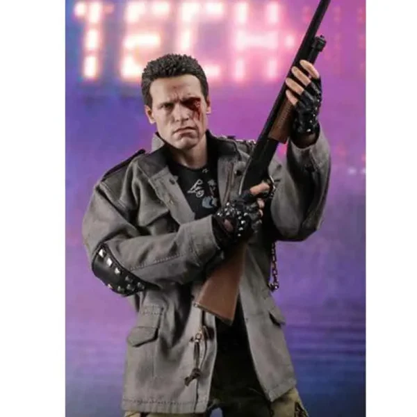 اکشن فیگور ترمیناتور T800 Terminator برند هات تویز مقیاس 1/6