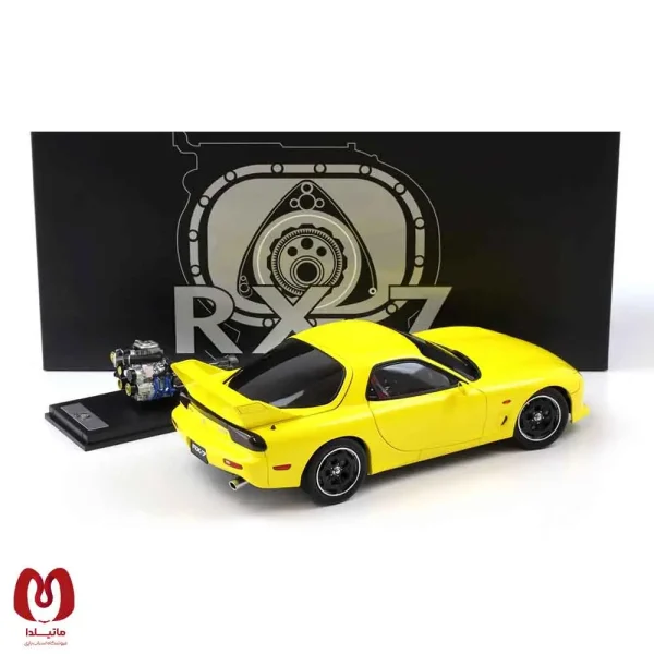ماکت ماشین مزدا Mazda Polar Master RX-7 Speed Coupe برند Motor Helix