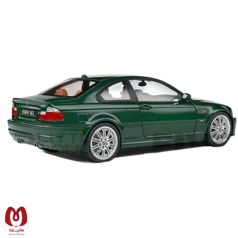ماکت ماشین بی ام و BMW E46 M3 Coupe 2000 برند Solido