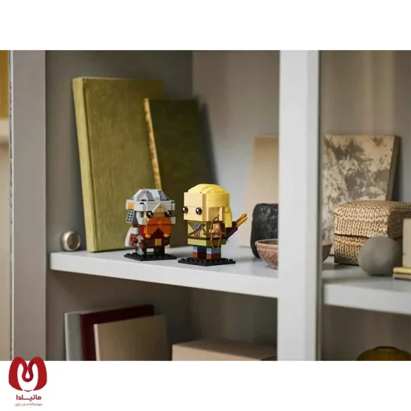 لگو اورجینال Break Head ارباب حلقه ها Lord of The Ring Legolas and Gimli کد 40751