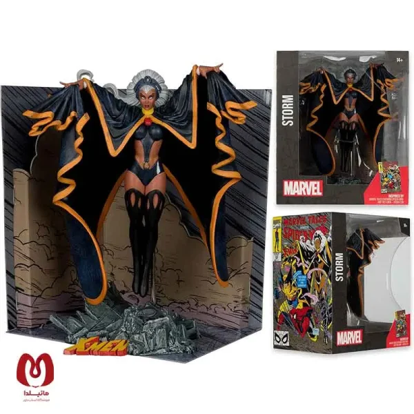فیگور استورم Storm سری Marvel Storm Spider-Man and The X-Men بر ند مکفارلین