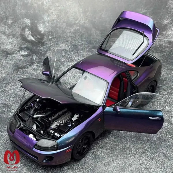 ماکت ماشین تویوتا TOYOTA Supra A80 Supermaster برند WHELART