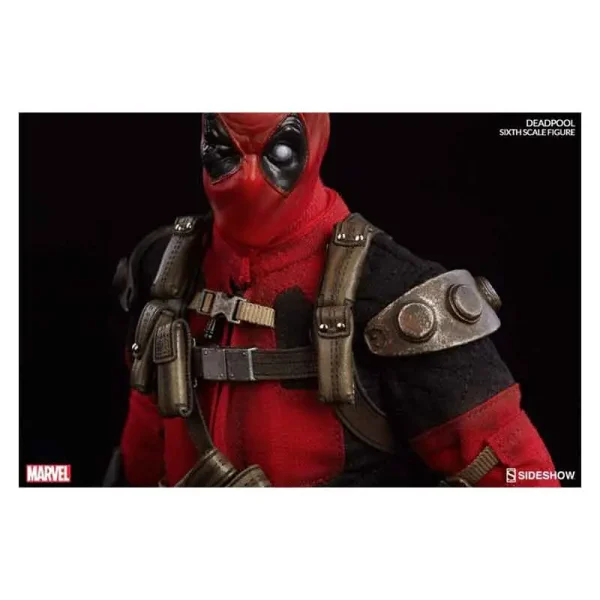 اکشن فیگور شاهکار از ددپول Deadpool Figure برند Sideshow Marvel مقیاس 1/6