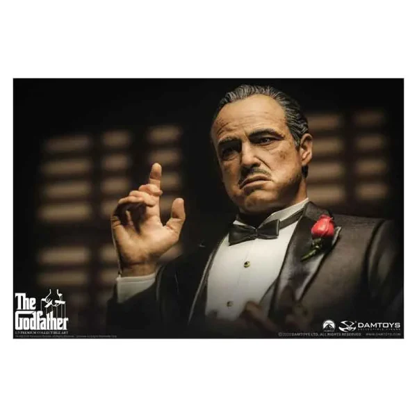 فیگور شاهکار از ویتو کورلئونه Vito Andolini Corleone از فیلم پدرخوانده The Godfather برند dam toys مقیاس 1/3