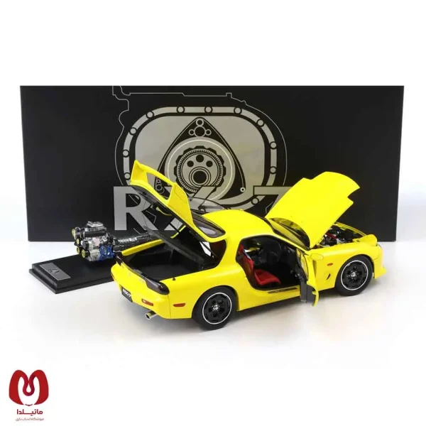 ماکت ماشین مزدا Mazda Polar Master RX-7 Speed Coupe برند Motor Helix