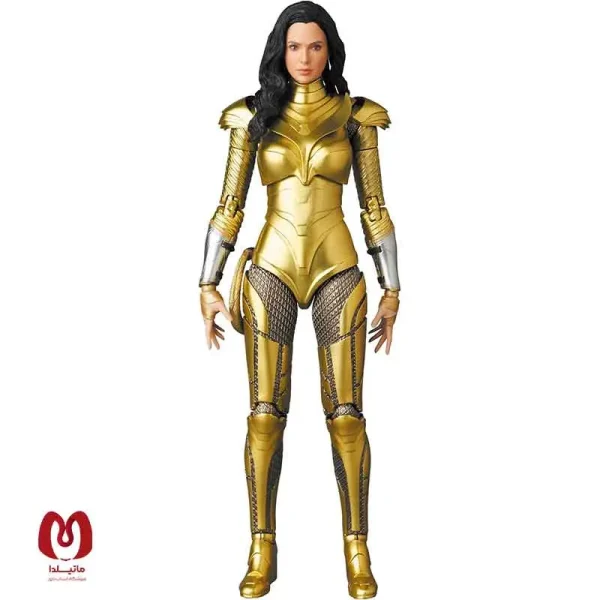 اکشن فیگور نایاب واندروومن Wonder Woman (Golden Armor Version) برند mafex اورجینال