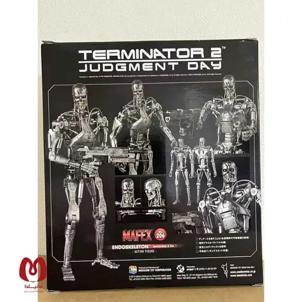 اکشن فیگور ترمیناتور T-2 اندوسکلتون | Endoskeleton | از فیلم ترمیناتور برند اورجینال mafex