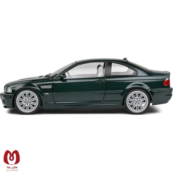 ماکت ماشین بی ام و BMW E46 M3 Coupe 2000 برند Solido