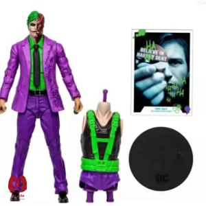 اکشن فیگور جوکد دو چهره The Dark Knight Rises: Jokerized Two-Face برند مکفارلین