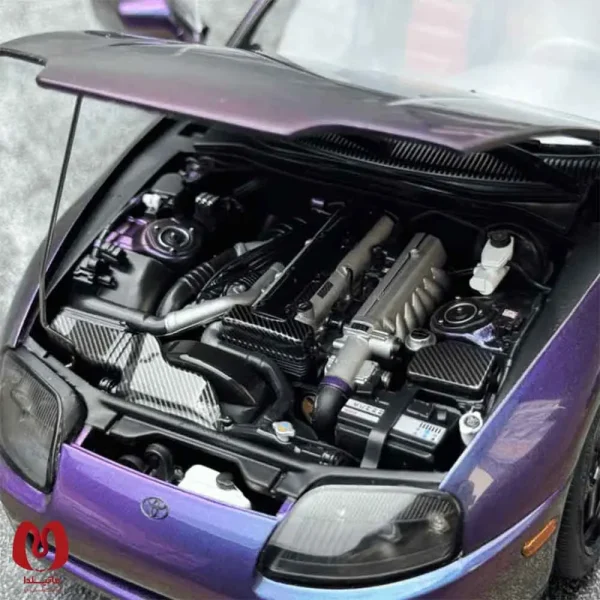 ماکت ماشین تویوتا TOYOTA Supra A80 Supermaster برند WHELART