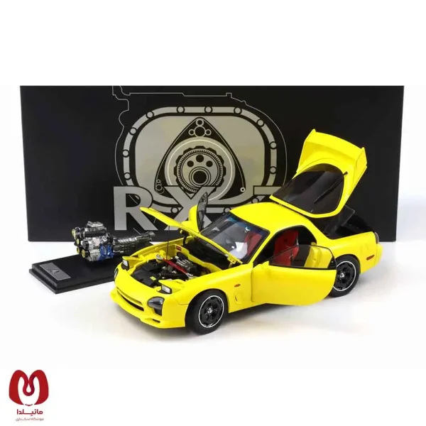 ماکت ماشین مزدا Mazda Polar Master RX-7 Speed Coupe برند Motor Helix