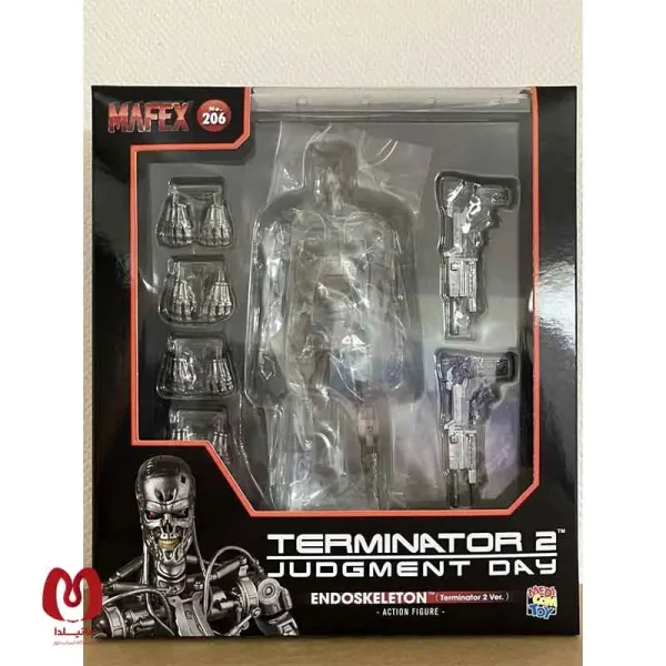 اکشن فیگور ترمیناتور T-2 اندوسکلتون | Endoskeleton | از فیلم ترمیناتور برند اورجینال mafex