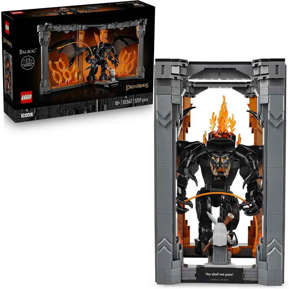 لگو آیکان ارباب حلقه ها The Lord of the Rings: Balrog™ Book Nook 10367