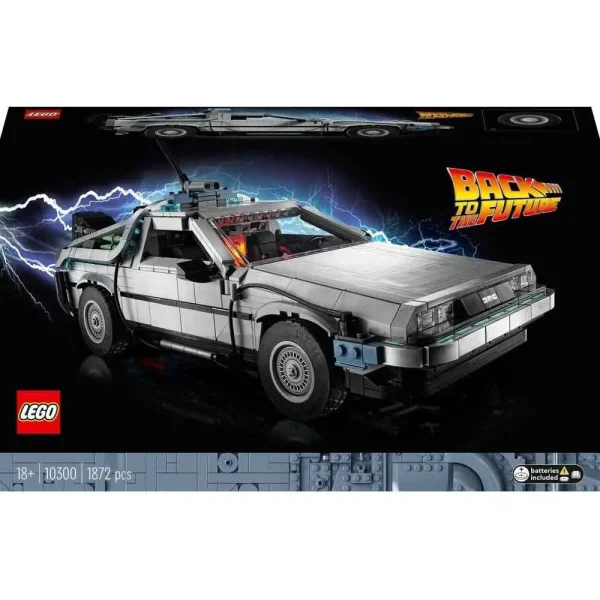 لگو سری آیکون ماشین بازگشت به آینده مدل Back to the Future Time Machine کد 10300
