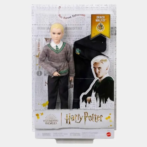 اکش فیگور هری پاتر مالفوی لباس پارچه ای 30 سانتی Harry Potter Draco Malfoy برند متل