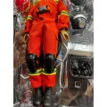 اکشن فیگور آتش نشانی FIREFIGHTER DOLL با تمام اکسسوری ها ارتفاع 30 سانت