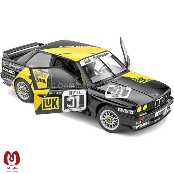 ماکت ماشین بی ام و Bmw M3 E30 1988 برند Solido