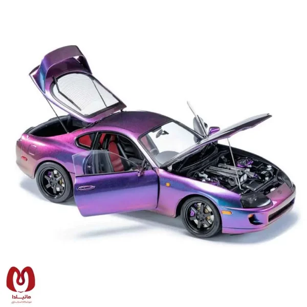 ماکت ماشین تویوتا TOYOTA Supra A80 Supermaster برند WHELART