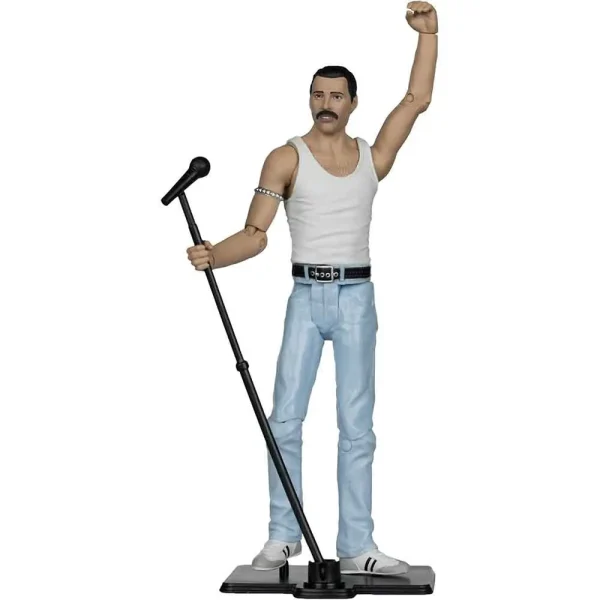 اکشن فیگور فردی مرکوری Maniacs Rock Freddie Mercury ارتفاع 17 سانت برند مکفارلین