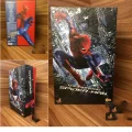 اكشن فيگور اسپايدرمن ( اسپايدرمن شگفت انگيز ) The Amazing Spider-Man Movie Masterpiece برند هات تویز
