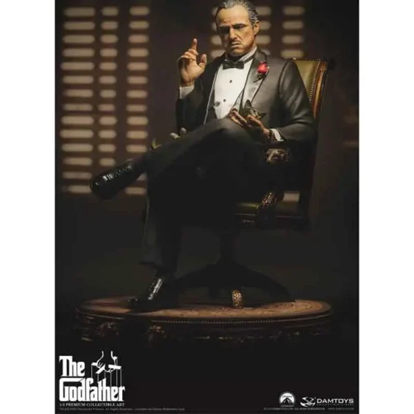 فیگور شاهکار از ویتو کورلئونه Vito Andolini Corleone از فیلم پدرخوانده The Godfather برند dam toys مقیاس 1/3