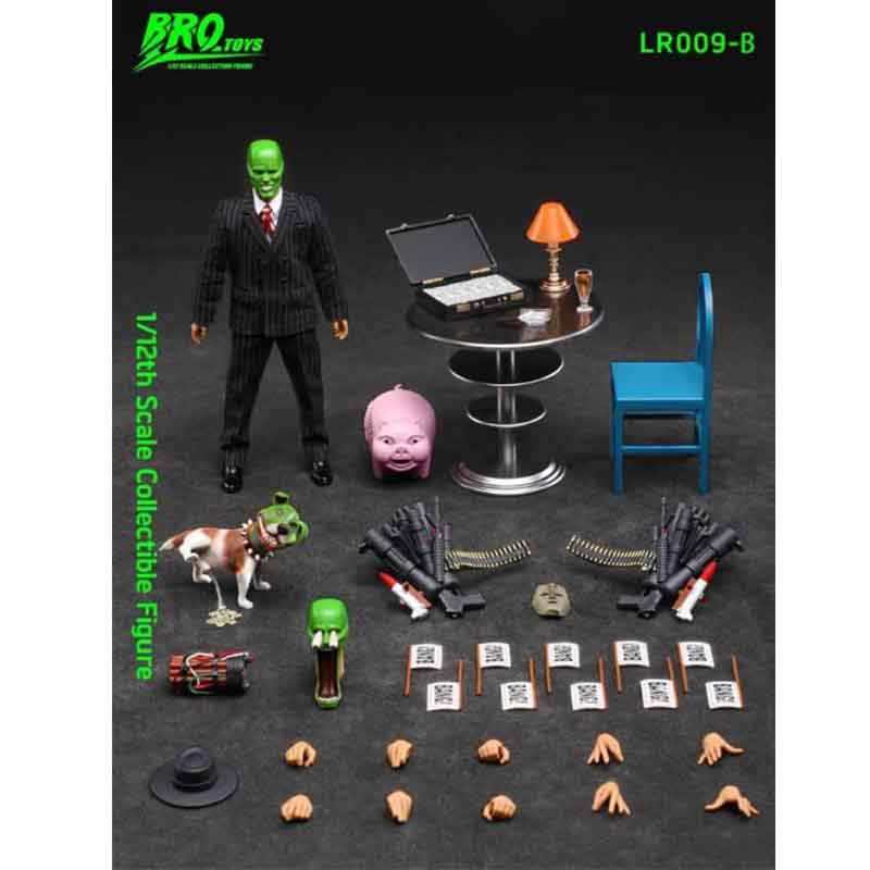 اکشن فیگور جیم کری فیلم ماسک | The Mask | برند BROTOYS مقیاس 1/12