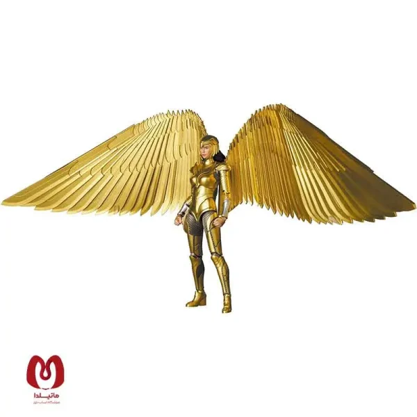 اکشن فیگور نایاب واندروومن Wonder Woman (Golden Armor Version) برند mafex اورجینال