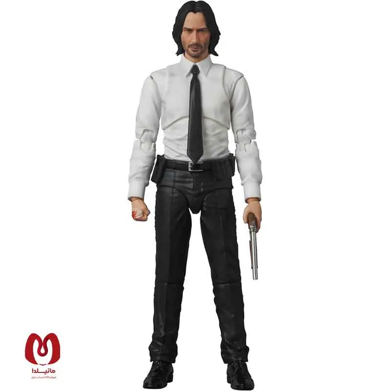 اکشن فیگور جان ویک John Wick قسمت چهارم برند mafex اورجینال