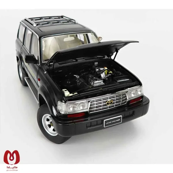 ماکت ماشین تویوتا TOYOTA LAND CRUISER LC80 Normal 1990 برند KENGFai