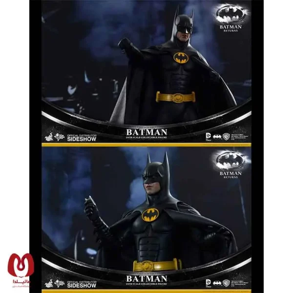 اکشن فیگور فوق العاده بتمن مایکل کیتون ( بازگشت بتمن – تیم برتون ) BATMAN RETURNS MICHAEL KEATON برند هات تویز