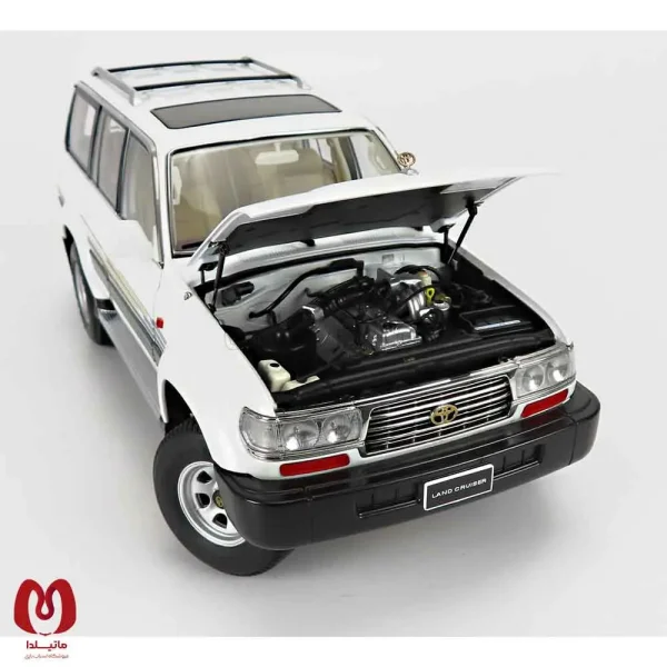 ماکت ماشین تویوتا TOYOTA LAND CRUISER LC80 Normal 1990 برند KENGFai