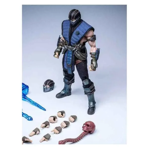اکشن فیگور مورتال کامبت سابزیرو Mortal Kombat Sub-Zero برند Jm toys ارتفاع 18 سانت