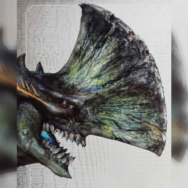 اكشن فيگور كايجو Axehead ( پسيفيك ريم / حاشيه اقيانوس ) pacific rim نسخه دلوکس 25 سانت
