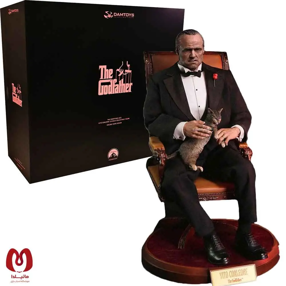 اکشن فیگور ویتو کورلئونه Vito Corleone 1/6 از فیلم پدرخوانده The Godfather برند Damtoys