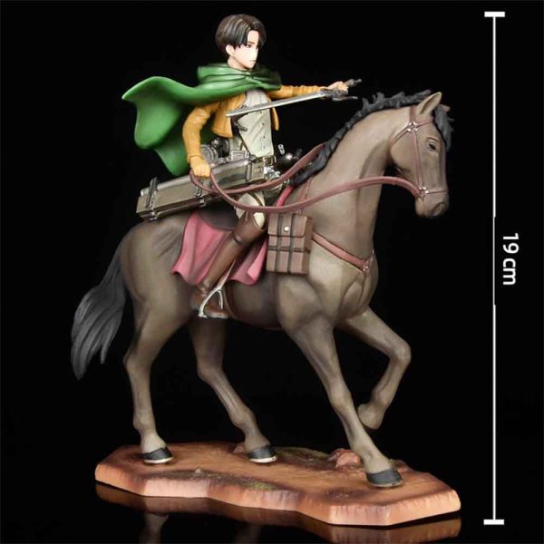 فیگور لیوانی آکرمن سوار بر اسب ( اتک ان تایتان / حمله به تایتان ) Levi Riding Anime - Image 10