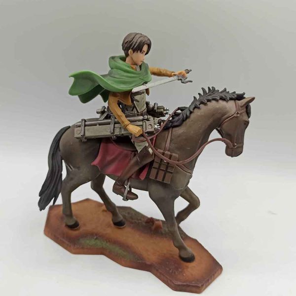 فیگور لیوانی آکرمن سوار بر اسب ( اتک ان تایتان / حمله به تایتان ) Levi Riding Anime - Image 4