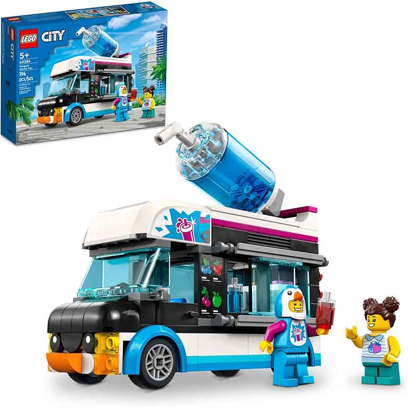 لگو سیتی ون City مدل Penguin Slushy Van 60384
