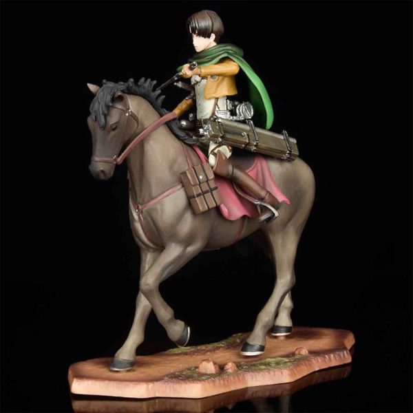 فیگور لیوانی آکرمن سوار بر اسب ( اتک ان تایتان / حمله به تایتان ) Levi Riding Anime - Image 8