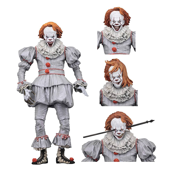 اکشن فیگور ایت شخصیت پنی وایز IT Pennywise نسخه نایاب و اورجینال neca نسخه 3 کله
