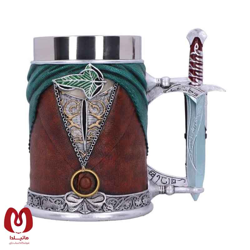 اکسسوری لیوان ارباب حلقه ها Lord of The Rings Frodo Tankard 15cm از برند Nemesis Now