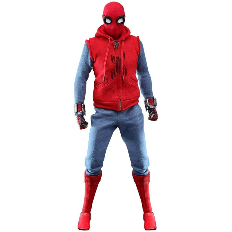 اکشن فیگور اسپایدرمن Spider-Man Homemade Suit Version برند هات تویز مقیاس 1/6