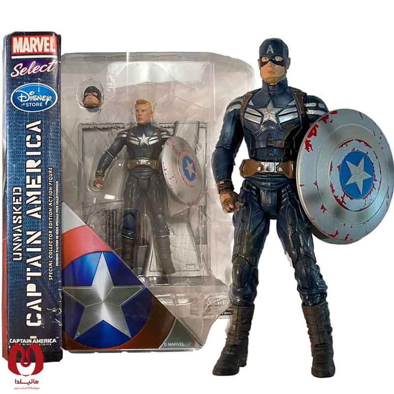 اکشن فیگور مارول کاپیتان آمریکا سری select از The Winter Soldier