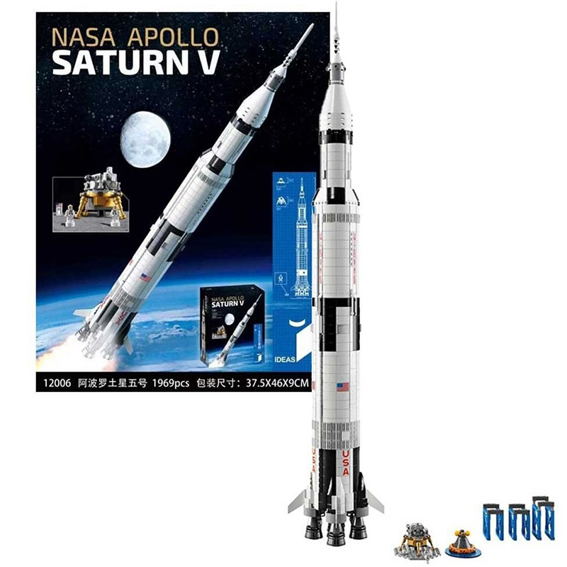 لگو راکت آپولو Apollo مدل SATURN V کد 18018