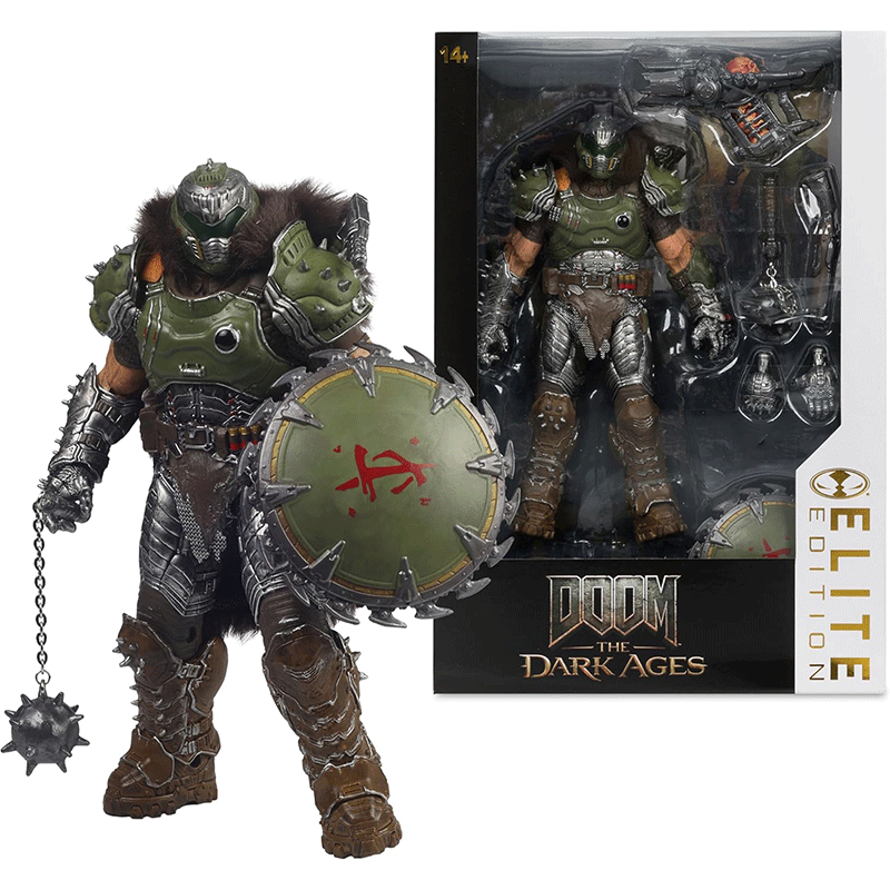 اکشن فیگور دوم اسلایر Doom Slayer نسخه لیمیتد مکفارلین تویز ارتفاع 18 سانت