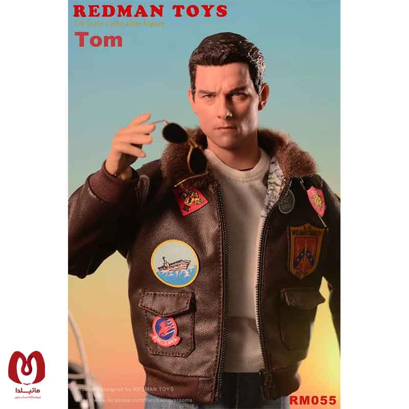 اکشن فیگور تاپ گان ماوریک شخصیت تام کروز مقیاس 1/6 مدل Top Gun Tom Redman toys
