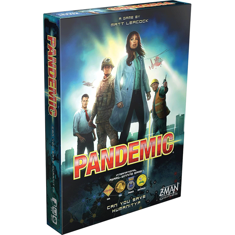 بردگیم اورجینال پندمیک PANDEMIC برند Z-man