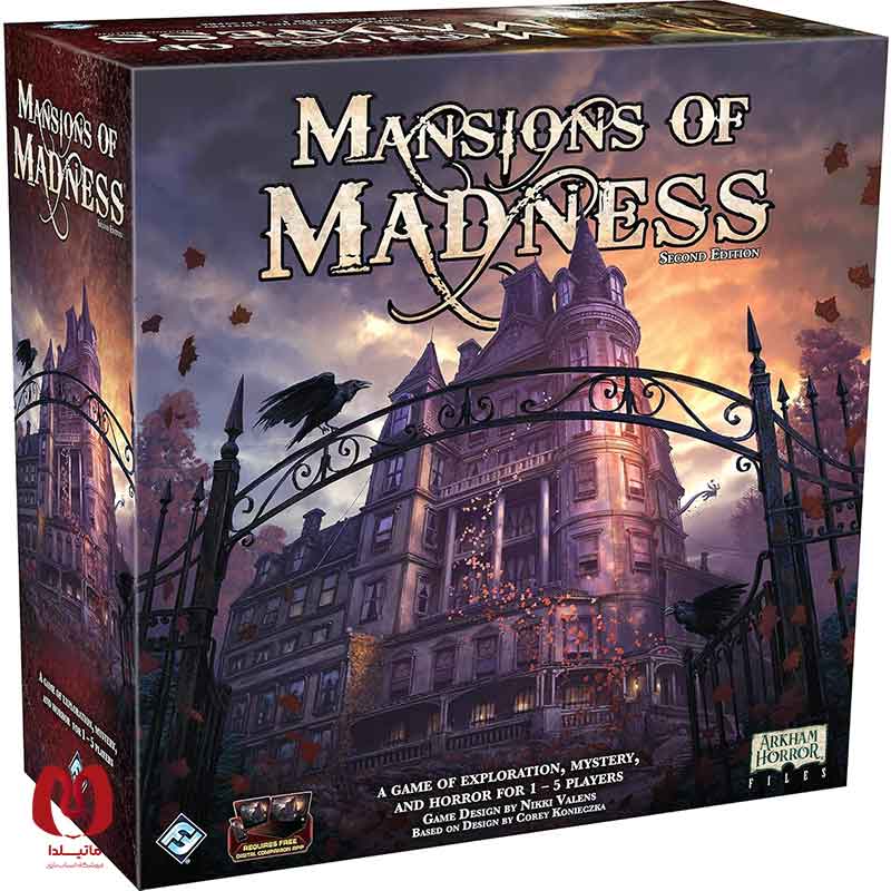 بردگیم اورجینال عمارت جنون آمیز Mansions of Madness: Second Edition